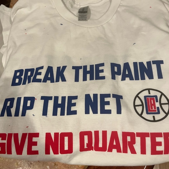 COPY - Los Angeles Clippers  2023 Opening Night 10/25/23 Men’s T Shirt XL - Picture 3 of 4